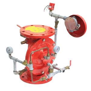 วาล์วระบายน้ําแบบไดอะแฟรมชนิดวาล์วสัญญาณเตือนแบบแห้ง - Product Image 2