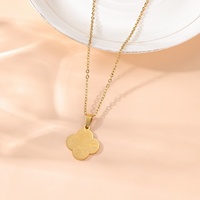 Colgante de Acero Inoxidable con Diseño de Trébol, Sabr, Choukr, Tawakul, Paciencia, Gratitud, Confianza, Musulmán, Árabe, Islam, Joyería de Moda, Collares para Eid