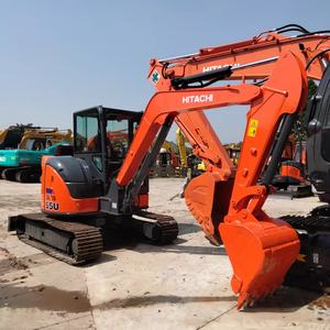 Mini-excavatrice d'occasion Hitachi Zaxis 55 de 5,5 tonnes avec chenilles en caoutchouc Hitachi Zx55/zx55u/zx55us/zx55usr à vendre – Haute qualité - Product Image 3