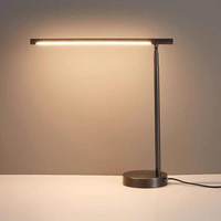 Lampe de bureau moderne en laiton avec 3 couleurs décoratives pour chambre à coucher