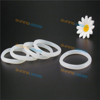Joint torique en silicone blanc, joint d'étanchéité en silicone en forme de O, résistant aux hautes températures, de qualité alimentaire, étanche, en caoutchouc de silicone