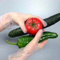 Gants en vinyle de qualité alimentaire pour usage domestique