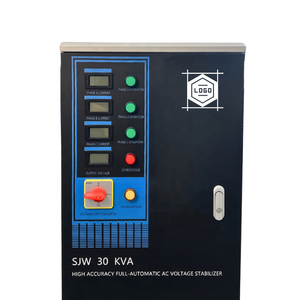 เครื่องปรับแรงดันไฟฟ้าแบบดิจิตอลสามเฟส/เฟสเดียว ขนาด 80 KVA แรงดันขาออก 380V AC ทองแดง SVC สำหรับอุตสาหกรรม แบบปรับแต่งได้ - Product Image 4