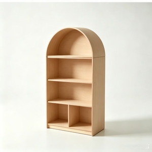 Mobili <span class=keywords><strong>Montessori</strong></span> per Asilo e Scuola Materna, Armadio in Legno per Stoccaggio Prescolare, Centro di Apprendimento Precoce, Ambiente Ludico per l'Infanzia - Product Image 5