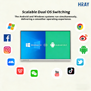HRAY Kommerzielles 86-Zoll-Touchscreen-Interaktives Smart <span class=keywords><strong>Board</strong></span> für Bildung, Klassenzimmer oder Geschäftstreffen ODM/OEM-Fabrik - Product Image 4