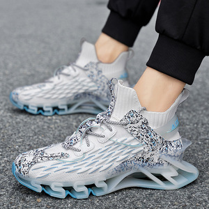 Zapatillas Deportivas con Suela de Cuchilla, Transpirables, de Malla, de Corte Bajo, Modernas, Casuales, para Caminar y Correr a Diario - Product Image 2