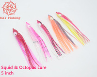 SXY DE PÊCHE GRAND Poulpe Leurre PVC Octopus jupe Multicolore squid jupe 5in 6in 7in 8in 9.5in 10.5in 11in 12in 13in 14in 16in