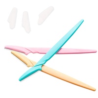 Tondeuse à sourcils professionnelle, Design de Microblad, lame de rasoir, grattoir à sourcils, tondeuse à cheveux pour femmes
