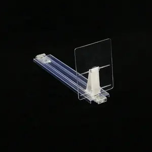 Wholesale Free Sample Supermarket Plastic Spring Loaded Shelf Pusher