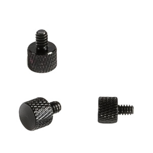 Vis sans tête métrique M6 en oxyde noir, 12 mm, entièrement filetée, tête hexagonale, classe 8.8, forme d'arbre de cyprès, pour l'industrie générale - Product Image 2
