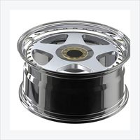 Jeu de jantes forgées deux pièces, concaves profondes, à monter sur vis, entraxes 5x100 5x108 5x112 5x114.3 5x120 5x130, en alliage d'aluminium OZ Futura