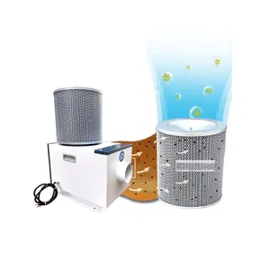 High security cnc industrial oil mist filter Double purification smoke air purifier