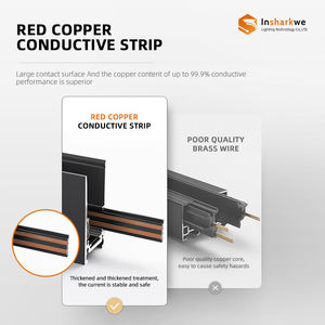 Rail d'éclairage <span class=keywords><strong>LED</strong></span> intelligent moderne en aluminium 6mm système DC48V à puce Cob ultra-mince et mince 6000K pour ceinture tissée à la maison pour le salon - Product Image 6