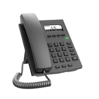 Teléfono IP de oficina de nivel básico con 2 líneas SIP Conectividad PoE y Wi-Fi Red GSM Tipo IP PBX Producto VoIP