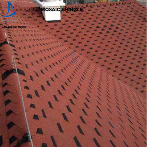 Azulejos coloridos para techo, azulejos coloridos de larga vida, hermoso 3tab/laminado/escala de pescado/mosaico/azulejo de asfalto <span class=keywords><strong>goethe</strong></span> con certificado CE - Product Image 6