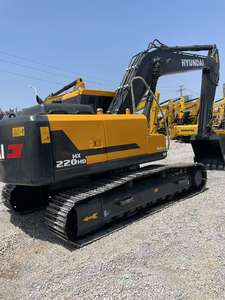 Excavadora Hyundai de Segunda Mano de 22 Toneladas, Motor Changchai Importado, Motor 220, Excavadora de Orugas con Acoplador Rápido y Cuchara - Product Image 2
