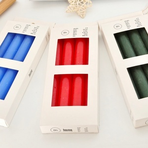 Großhandel Bunte Langbrennende Maßgefertigte Durchmesser-Konische Stabkerzen - Product Image 1