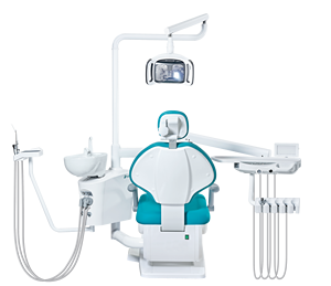 Tiêu chuẩn ghế nha khoa với cơ bản hệ thống thủy lực và thoải mái Padding cho thói quen nha khoa thủ tục - Product Image 1