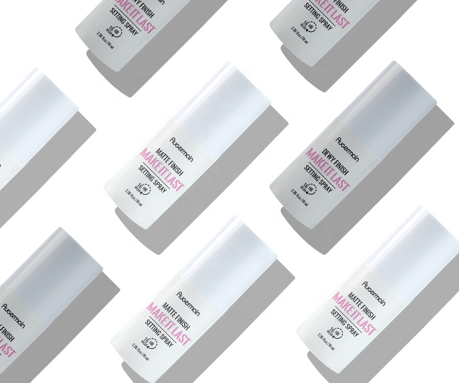 Фирменный матовый спрей для макияжа, пользовательский долговечный спрей для макияжа