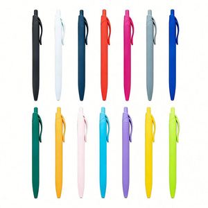 Plastic Ballpoint Promotional Advertising Multi-<b>Color</b> Gel <b>Pens</b> Wholesale Custom <b>Pen</b> Suitable for Corporate Gifts - Product Image 1