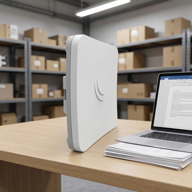 NEW        Mikrotik RBSXTsq5nD (SXT Sq Lite5) ROS Outdoor 5G Long-Distance Wireless Bridge   Mikrotik RBSXTsq5nD