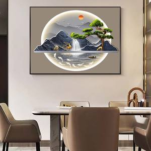 Özel DIY elektrik sayacı kutusu kapak boyama kiti Art Deco tarzı portre tuval sanat dikey desen aile fotoğraf boya numaraları - Product Image 1