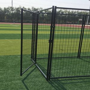 Gros extérieur en métal en fer grand grand piège à chien assemblé empilable <span class=keywords><strong>cage</strong></span> de chute à vendre - Product Image 6