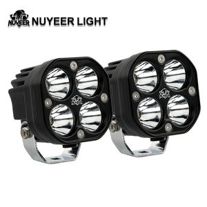40W 4x4 Offroad LED İş işık barlar su geçirmez lazer sis bakla araba kamyon traktör motosiklet ve araç için 3 inç <span class=keywords><strong>12V</strong></span> far - Product Image 3
