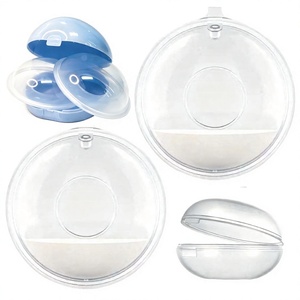 Collettore di latte materno da 2 pezzi con custodia, gusci <span class=keywords><strong>in</strong></span> silicone riutilizzabili per l'<span class=keywords><strong>allattamento</strong></span> al <span class=keywords><strong>seno</strong></span>, raccoglitore di latte materno portatile - Product Image 1