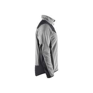 BLAKLADER - 594225369099XL Veste tricotée Softshell Grey melange/Black - EAN 7330509852491 WORK JACKETS - Product Image 4