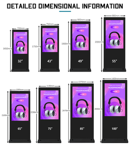 University 55 Inch LCD Advertising <strong>Display</strong> Smart Phone <strong>Wireless</strong> Charging Pad Wifi Digital Signage Kiosk - Product Image 6