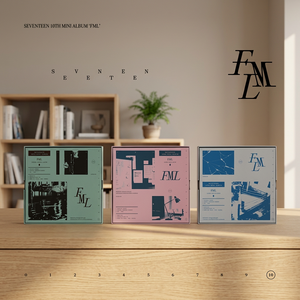 SEVENTEEN - มินิอัลบั้มชุดที่ 10 [FML] (Fallen, Misfit, Lost Ver.) แผ่นซีดีเพลงป๊อปภาษาเกาหลีปกกระดาษ - Product Image 3