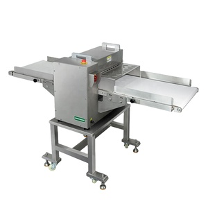 Automatische Industrielle Makrelen-Fisch-Frischhühnchen-Brustfleisch-Streifen-Tripe-Schneidemaschine für die Fleischindustrie - Product Image 1