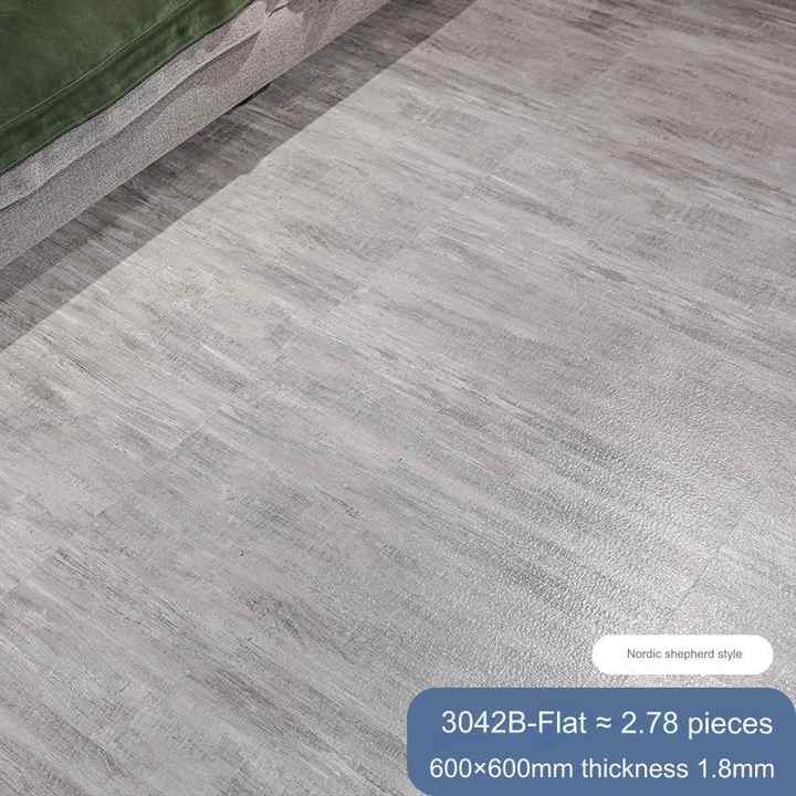 PVC Floor Tiles Self Adhesive PVC Flooring Anti Slip Vinyl Mat Vinyl Floor Covering Vinyl Tile Stickers Tile for Bathroom