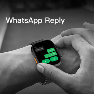 [Fabricante Directo] Reloj Inteligente Ultra5 Square con Pantalla IPS y Correa de Silicona para Llamadas, Monitoreo de Salud, Respuesta a <span class=keywords><strong>WhatsApp</strong></span>, Comercio Transfronterizo - Product Image 3