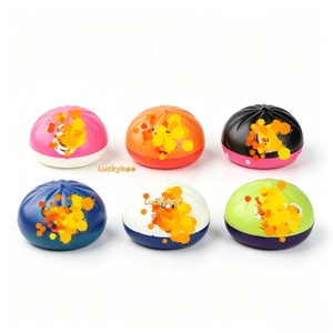Wholesale Maltose Dumpling Stress <b>Balls</b> Fidget Sensory Toy <b>Squeeze</b> Dough <b>Ball</b> Stress Relief Toy Bun with Food Steamer - Product Image 6