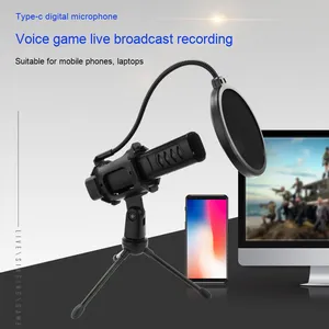 <strong>Dynamic</strong> <strong>Lavalier</strong> <strong>Microphone</strong> for Desktop Conference Wired C Mobile Phone Laptop Noise Cancelling Live Recording Voice <strong>Dynamic</strong> - Product Image 2