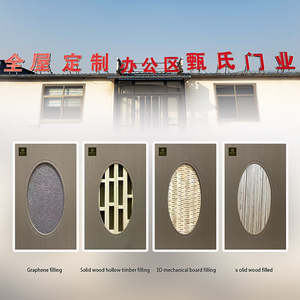 Porta Interna <span class=keywords><strong>Classica</strong></span> Fengya No.2 2502 <span class=keywords><strong>a</strong></span> Battente Manuale, con Isolamento Acustico, Design Moderno e Molteplici Stili Disponibili - Product Image 4