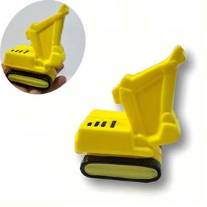 Jouets anti-stress personnalisés en forme de pelle rétrocaveuse, cadeaux promotionnels pour l'industrie de la construction, pour événements et publicité - Product Image 5