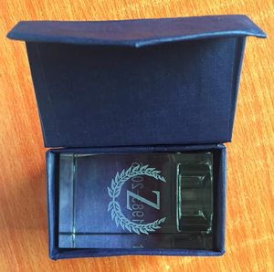 Crystal <strong>Candle</strong> <strong>Holder</strong> Glass Candlestick Custom Logo Engraved clear Crystal Candlestick <strong>Candle</strong> <strong>Holder</strong> - Product Image 5