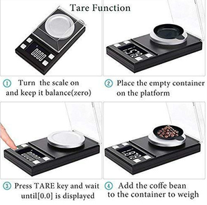 منتج جديد رائجة البيع 50g قيراط مقياس 100g20g مجوهرات مقياس 0.001g مسحوق ذهبي الذهب ميزان إلكتروني الطبية - Product Image 6