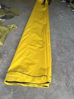 Tuyau d'air anti-statique et ignifuge pour tunnel minier, en toile PVC épaissie, résistant à l'usure, pour ventilation intensives