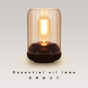 Diverse House Essential Oil Lamp Glass Aromatherapy Diffuser <b>Night</b> <b>Light</b> <b>Plug</b> In Bedroom Desk Decor - Product Image 2