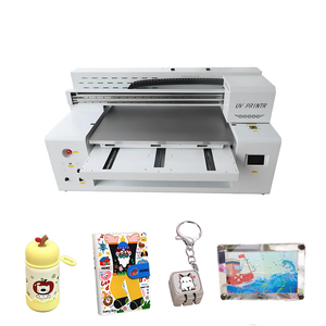 9060 phẳng <span class=keywords><strong>UV</strong></span> máy in phun thẻ máy in acrylic nhựa gỗ Hội Đồng Quản trị giải thưởng mảng bám chai rượu vang tinh thể nhãn thủy tinh ống - Product Image 2