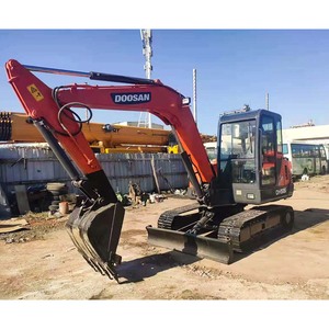 Miniexcavadora sobre orugas Doosan de segunda mano, excavadora sobre orugas, DH55 Dx55 DH60, excavadora Doosan de segunda mano, DH55 Dx55 DH60, excavadora Doosan en miniatura - Product Image 4