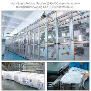 Pañales Desechables para Bebés de Alta Absorbencia, Fabricados en China, Ecológicos, Tipo Pantalón, para el Aprendizaje de la Higiene - Product Image 3