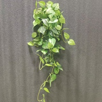 Nouvelle plante artificielle suspendue en plastique pour décoration de mariage, lierre de rotin, plantes vertes suspendues