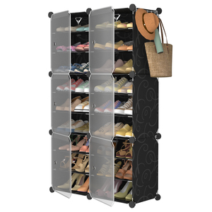 Portascarpe in <span class=keywords><strong>plastica</strong></span> scatola per scarpe pieghevole supporto per <span class=keywords><strong>scarpiera</strong></span> in <span class=keywords><strong>plastica</strong></span> - Product Image 4