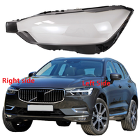 Cache phare de voiture pour XC60 2017 2018 2019 2020 2021 2022 2023 Coque de phare avant Abat-jour en verre transparent Hous