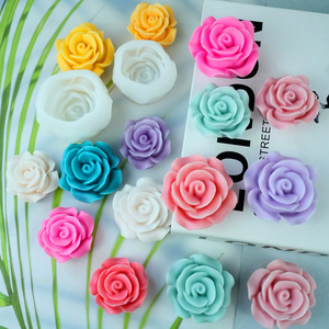 Moule à gâteau en <span class=keywords><strong>fondant</strong></span> motif fleur Early Riser, pour la décoration de gâteaux DIY, moule à savon artisanal en forme de fleur, moule à pierre <span class=keywords><strong>diffuseur</strong></span> - Product Image 5